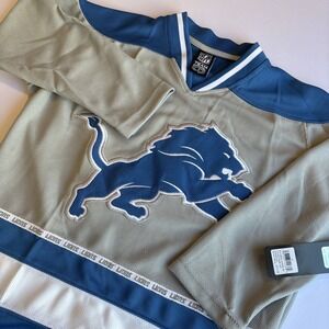 Detroit Lions Official Team Apparel Jersey Boy's Size‎ 10-12 MEDIUM